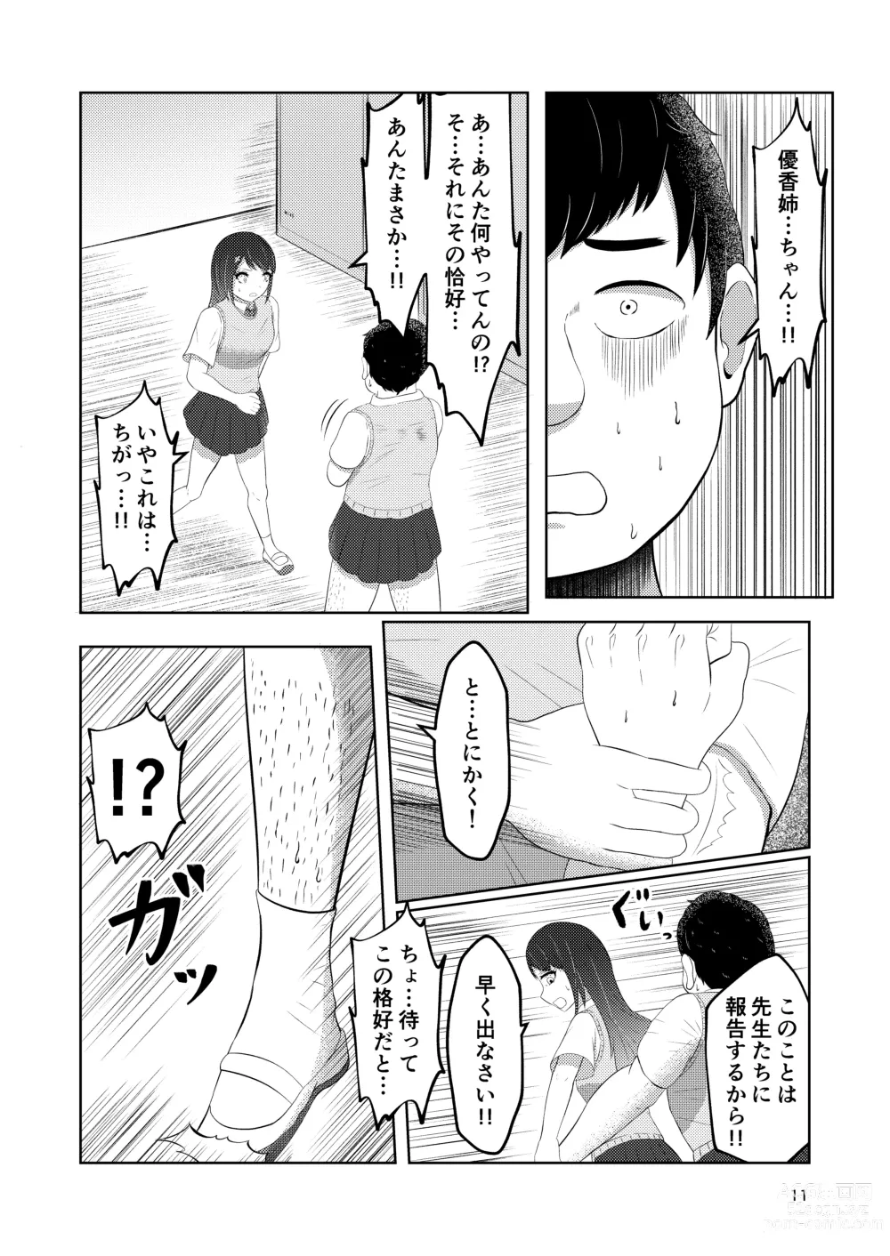 Page 11 of doujinshi Osananajimi no Fuuki Iinchou  wa Boku ni Somaru