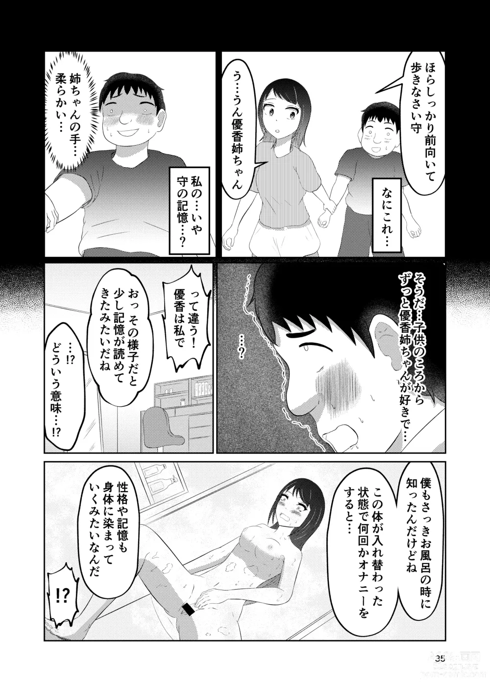 Page 35 of doujinshi Osananajimi no Fuuki Iinchou  wa Boku ni Somaru