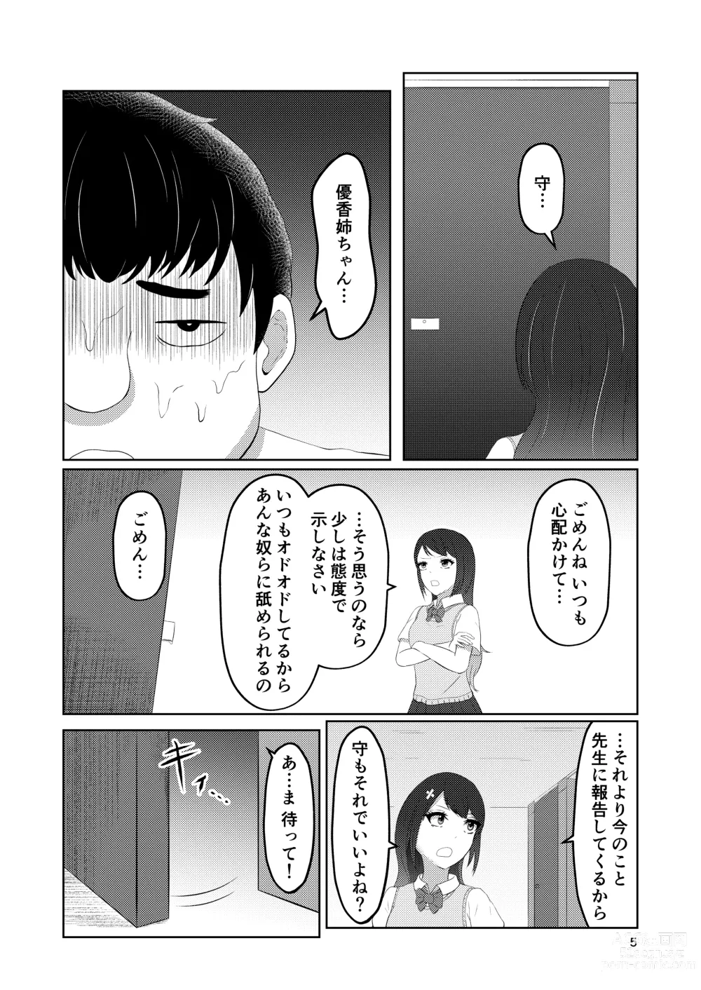Page 5 of doujinshi Osananajimi no Fuuki Iinchou  wa Boku ni Somaru