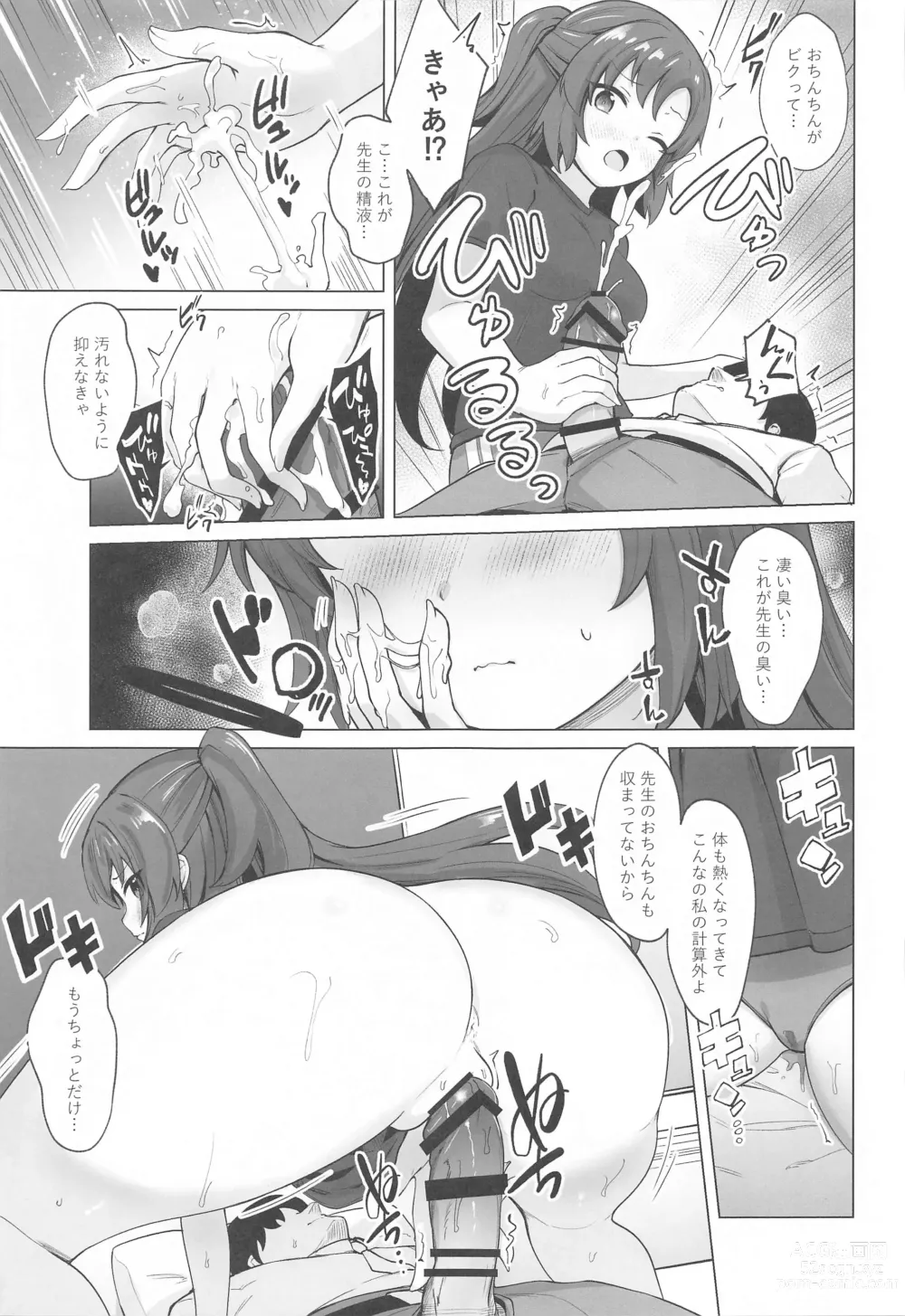 Page 18 of doujinshi Sensei! Watashi-tachi mo H ga Shitai desu!!