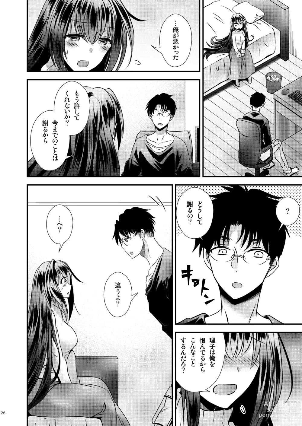 Page 26 of doujinshi 性欲処理に使っていた妹と入れ替わった兄