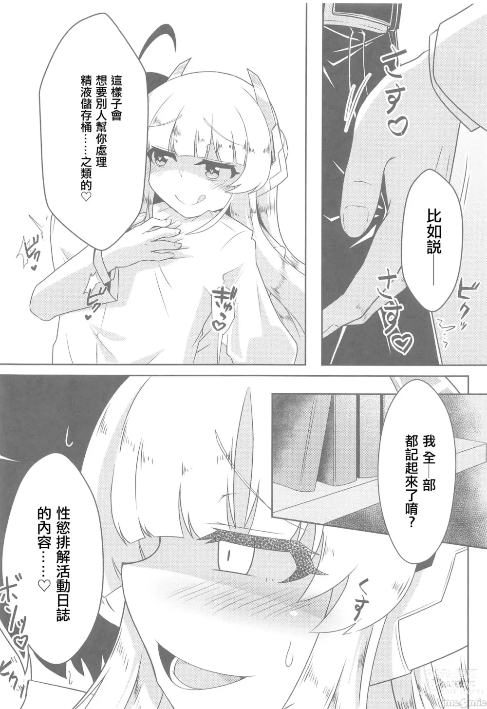 Page 7 of doujinshi Schale Seishori Katsudou Nisshi 3