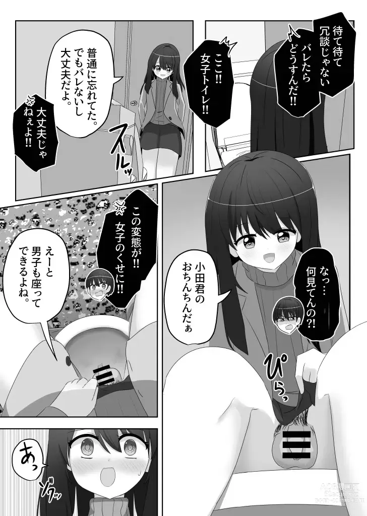 Page 8 of doujinshi Ore wa  Joshi no  Omocha