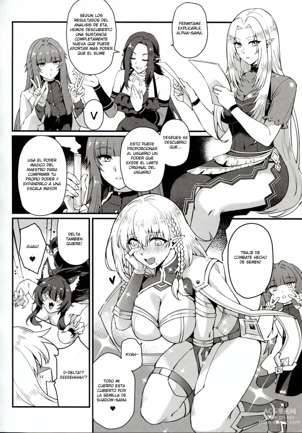 Page 4 of doujinshi WE NEED MORE POWER! + Alpha Kagenou