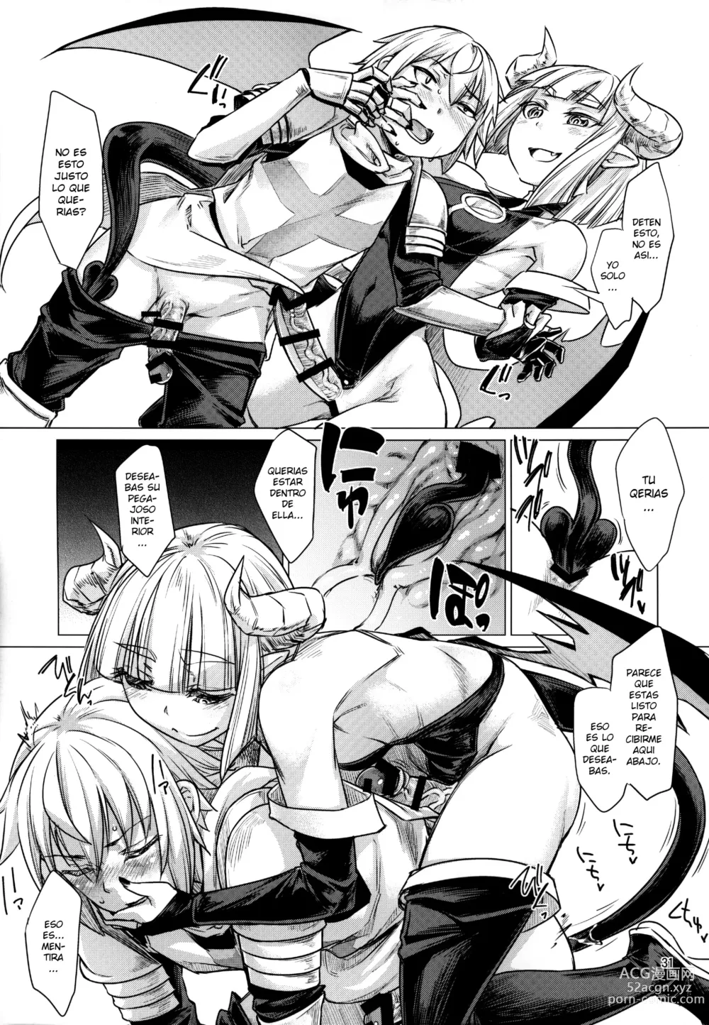 Page 5 of doujinshi Sucubo Agrediendo a Un Caballero con su Pene