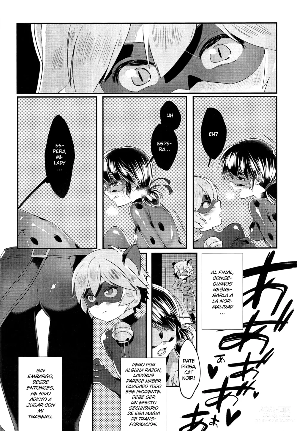 Page 23 of doujinshi Teki no Shoi de Futanari ni Sareta Ladybug ga Cat Noir no Shojo o Ubacchau Hon