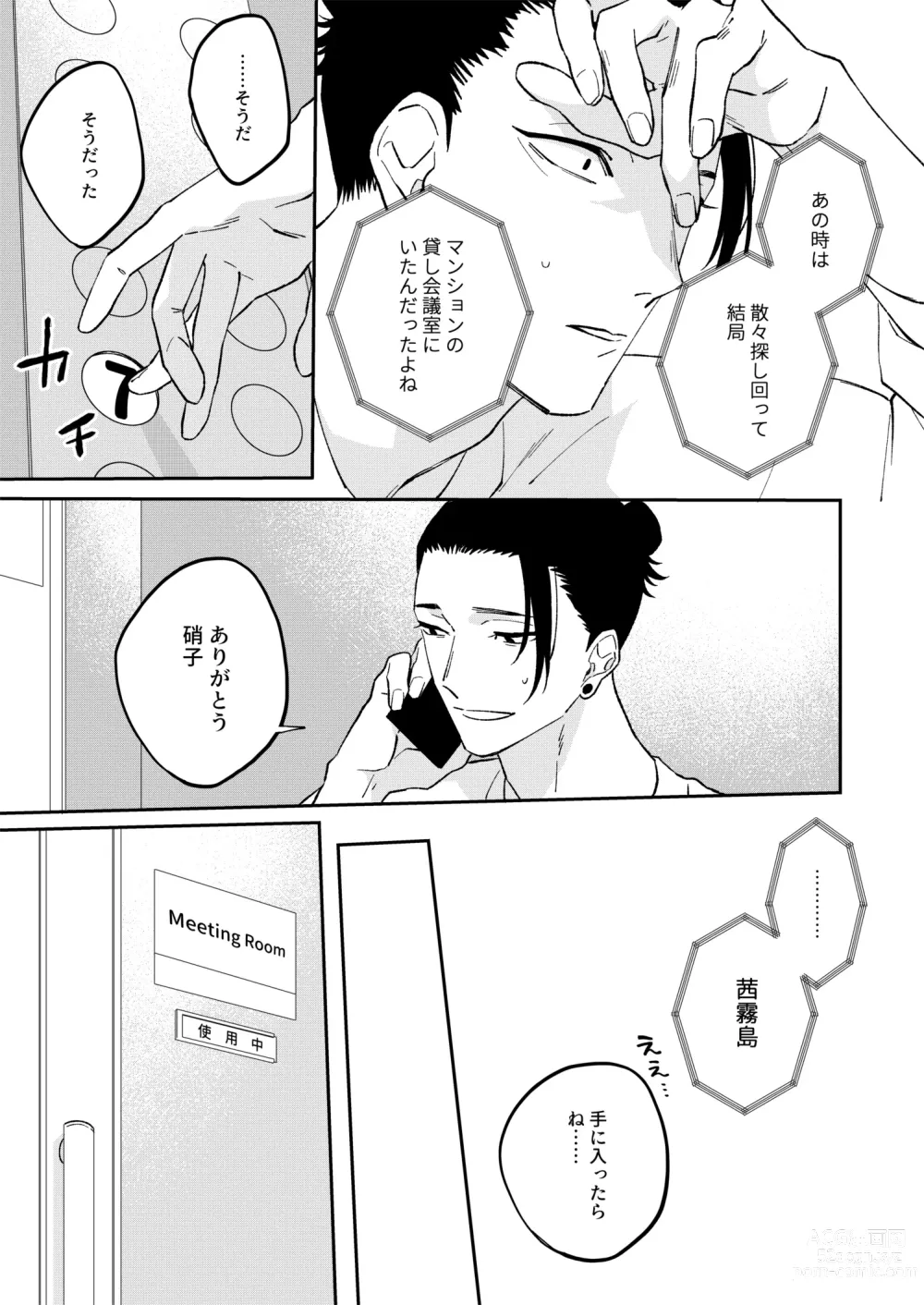 Page 13 of doujinshi GeGo wa Genjitsu nanode Scandal NG desu!!!