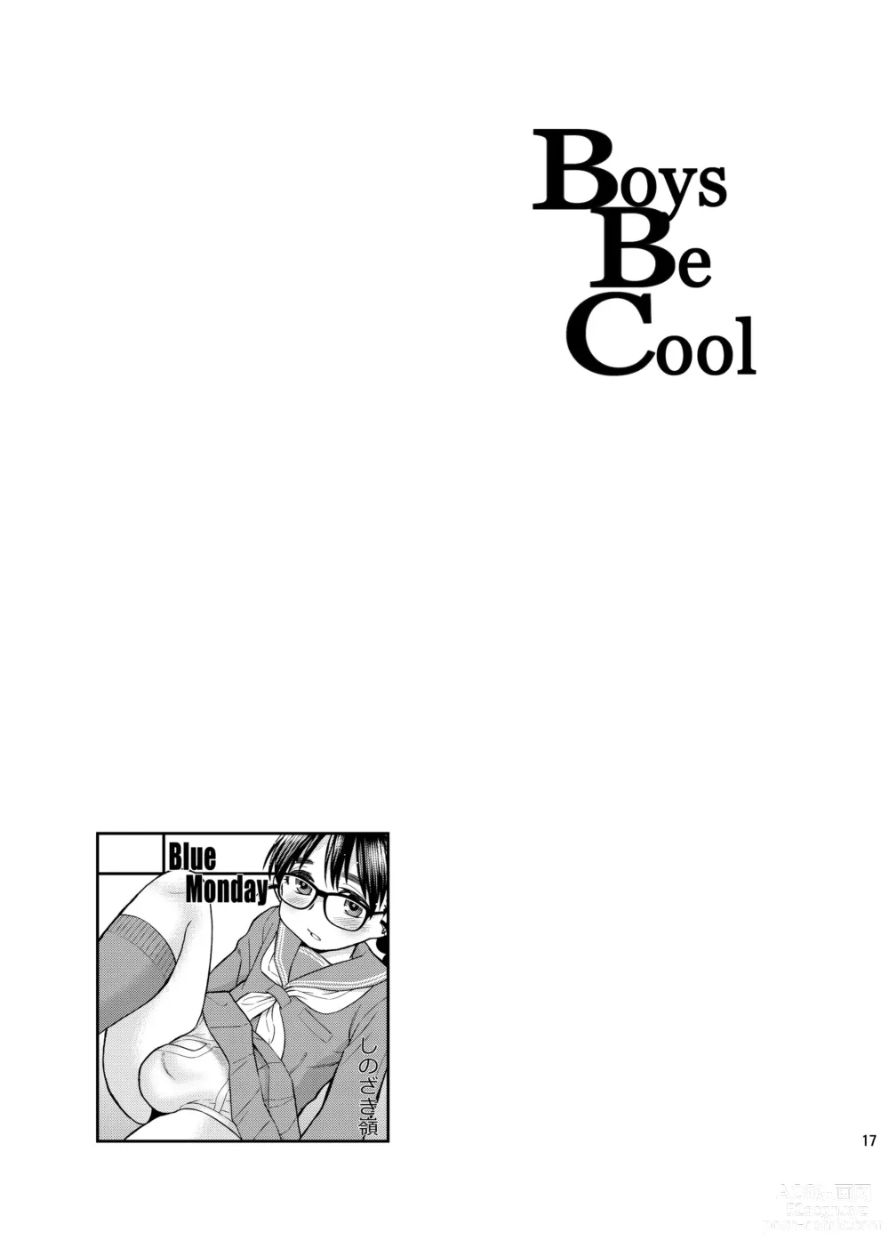 Page 16 of doujinshi Boys Be Cool