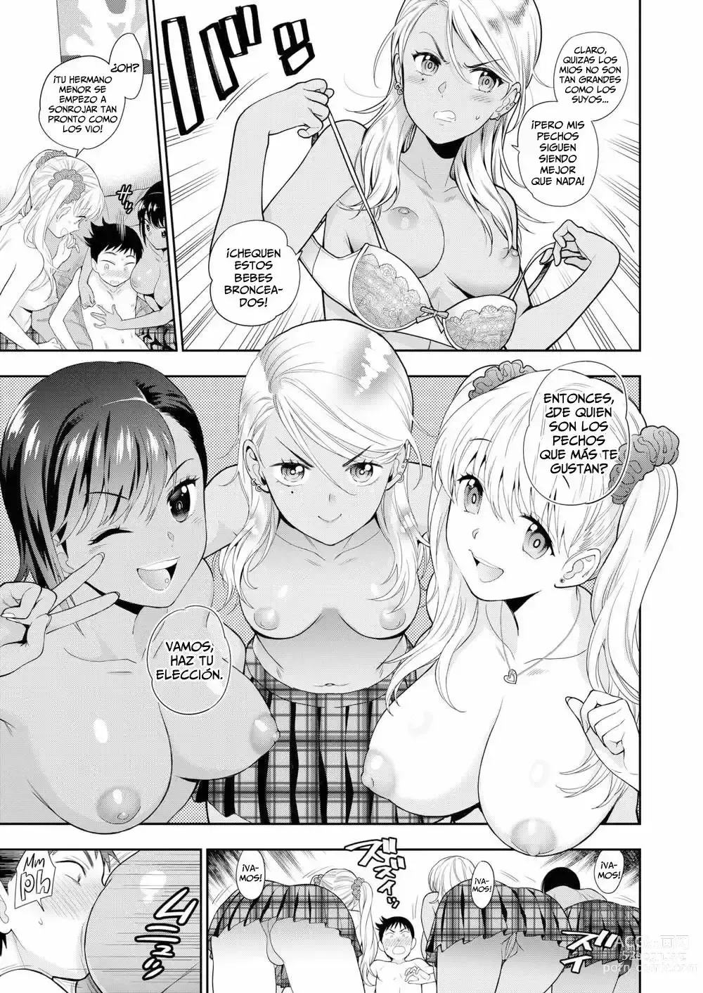 Page 9 of manga Hermano menor virgen y 3 Gyarus- Ch. 01-05