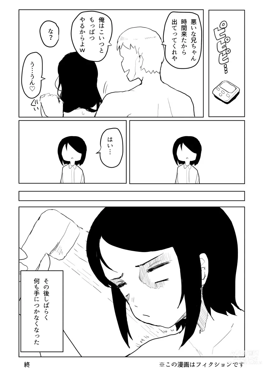 Page 20 of doujinshi Kakuu Fuzoku Taiken Repo-fuu Manga