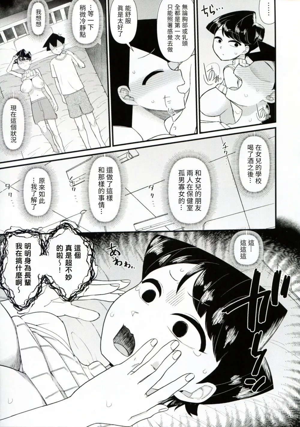 Page 11 of doujinshi Komi-mama ha, kara mi zake desu.
