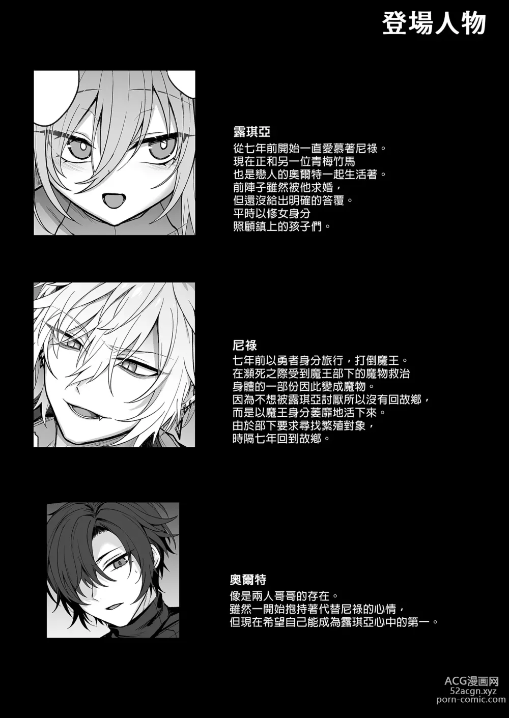 Page 5 of doujinshi Shinda to Omotte Ita Osananajimi ga Maou ni Natte Imashita. (decensored)