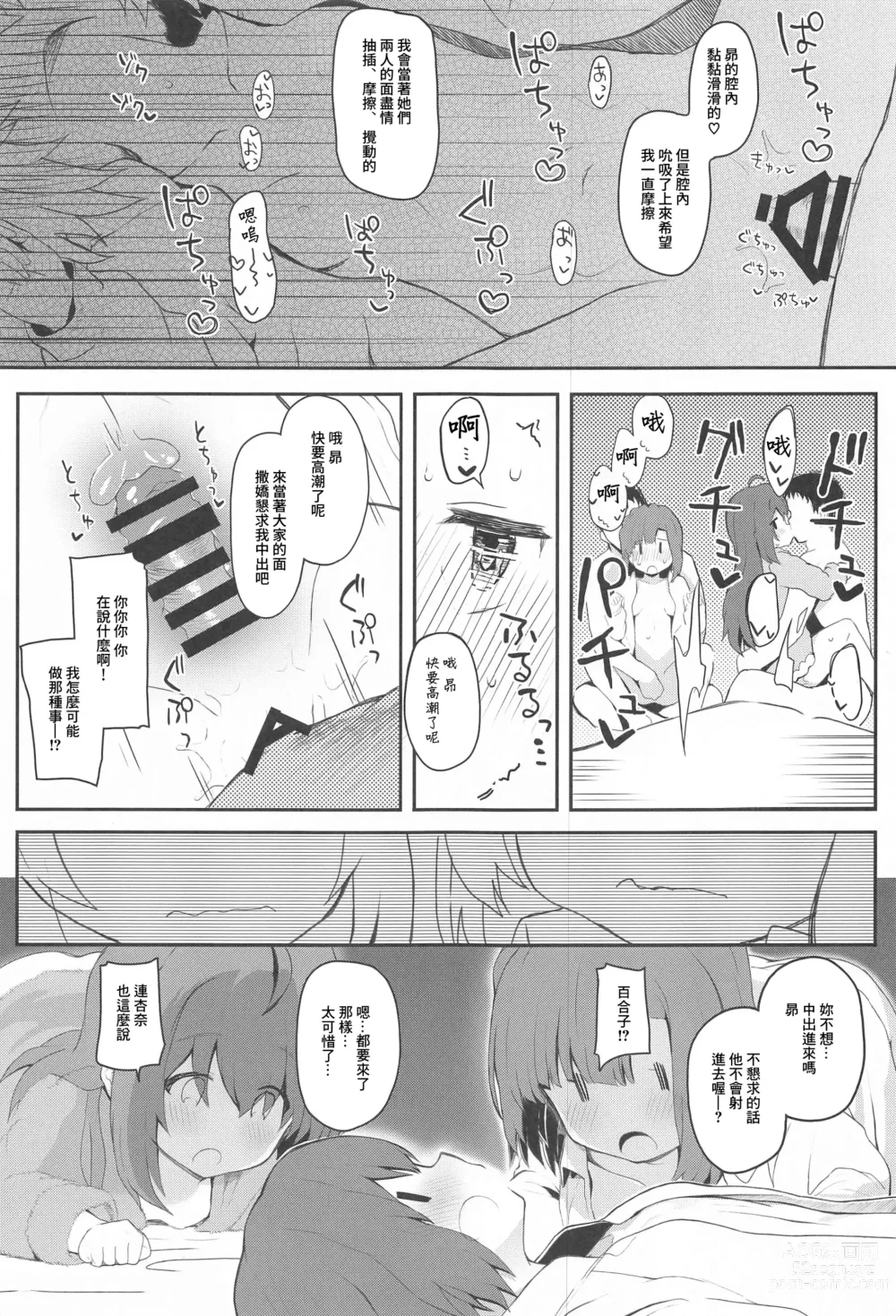 Page 8 of doujinshi Koibito <Idol> to no Hinichijou
