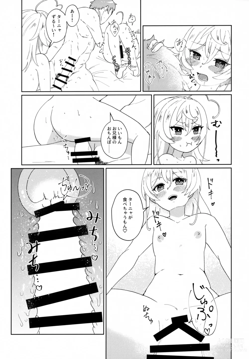 Page 11 of doujinshi W Tanya to Ecchi na Youjo Play Shiyou