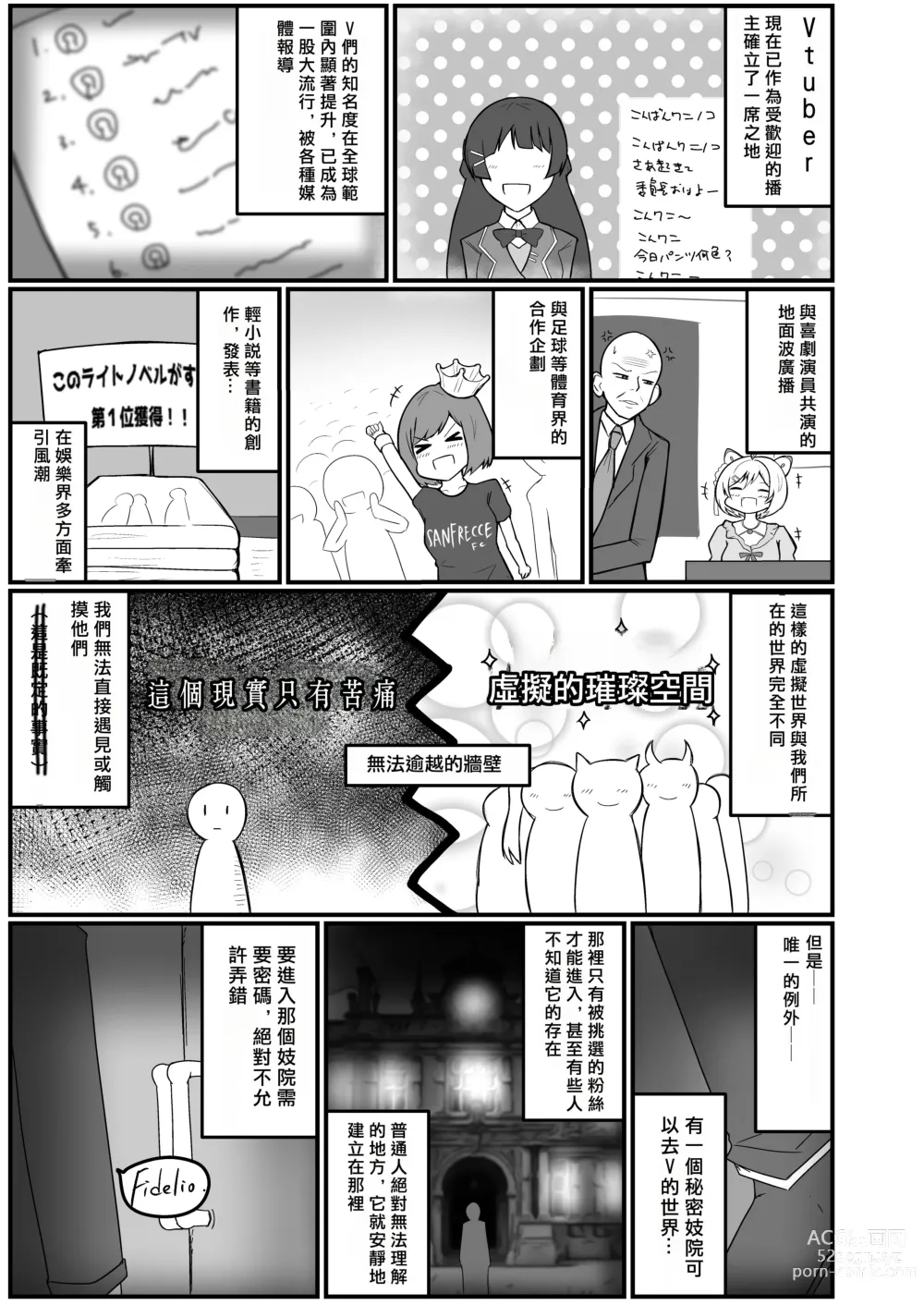 Page 2 of doujinshi Niji ka Sanji no Danshou Senmonkan