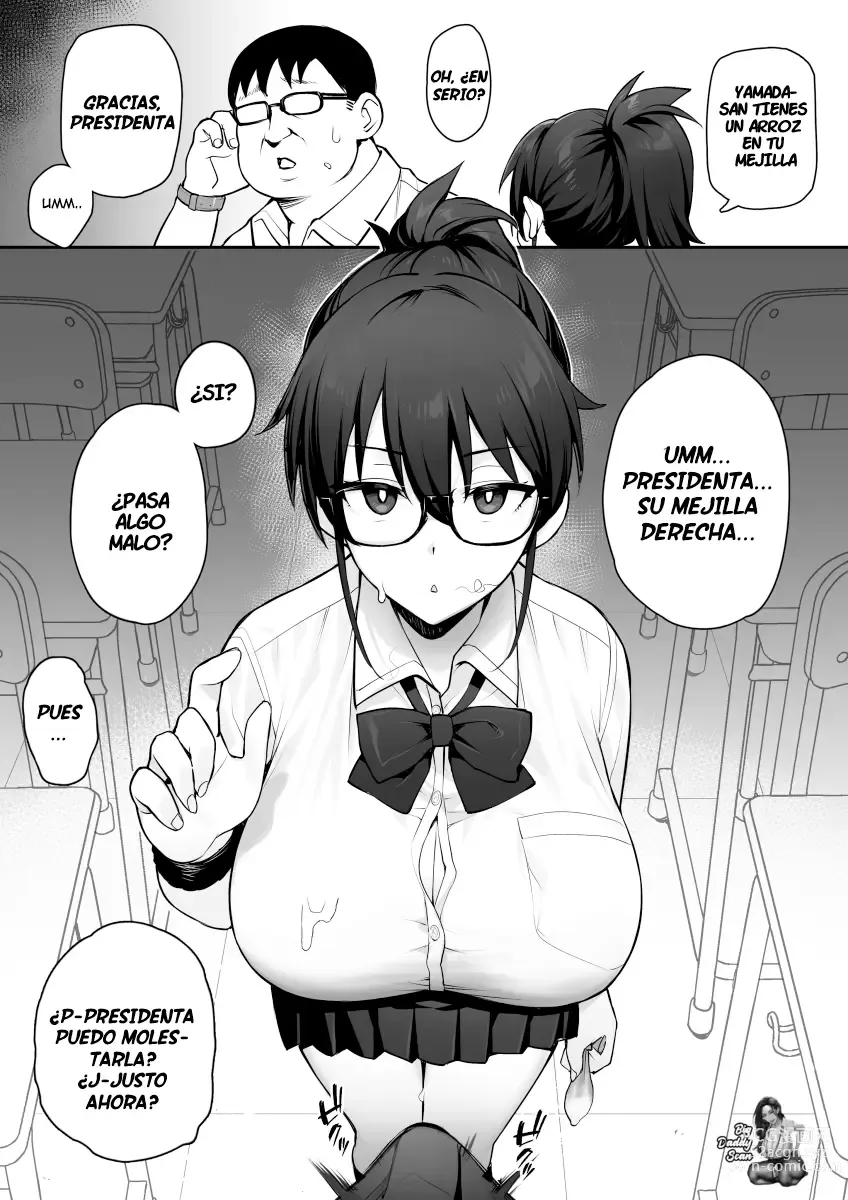 Page 10 of doujinshi Rumor Has It That The New Chairman of Disciplinary Committee Has Huge Breasts 1-2