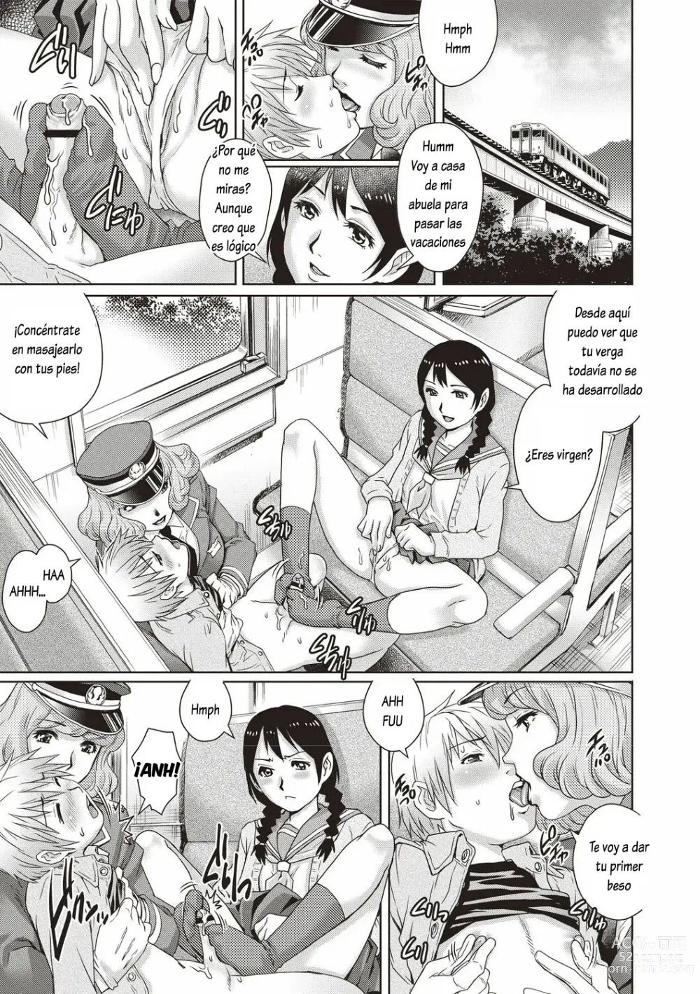 Page 3 of manga Doutei Tetsudou