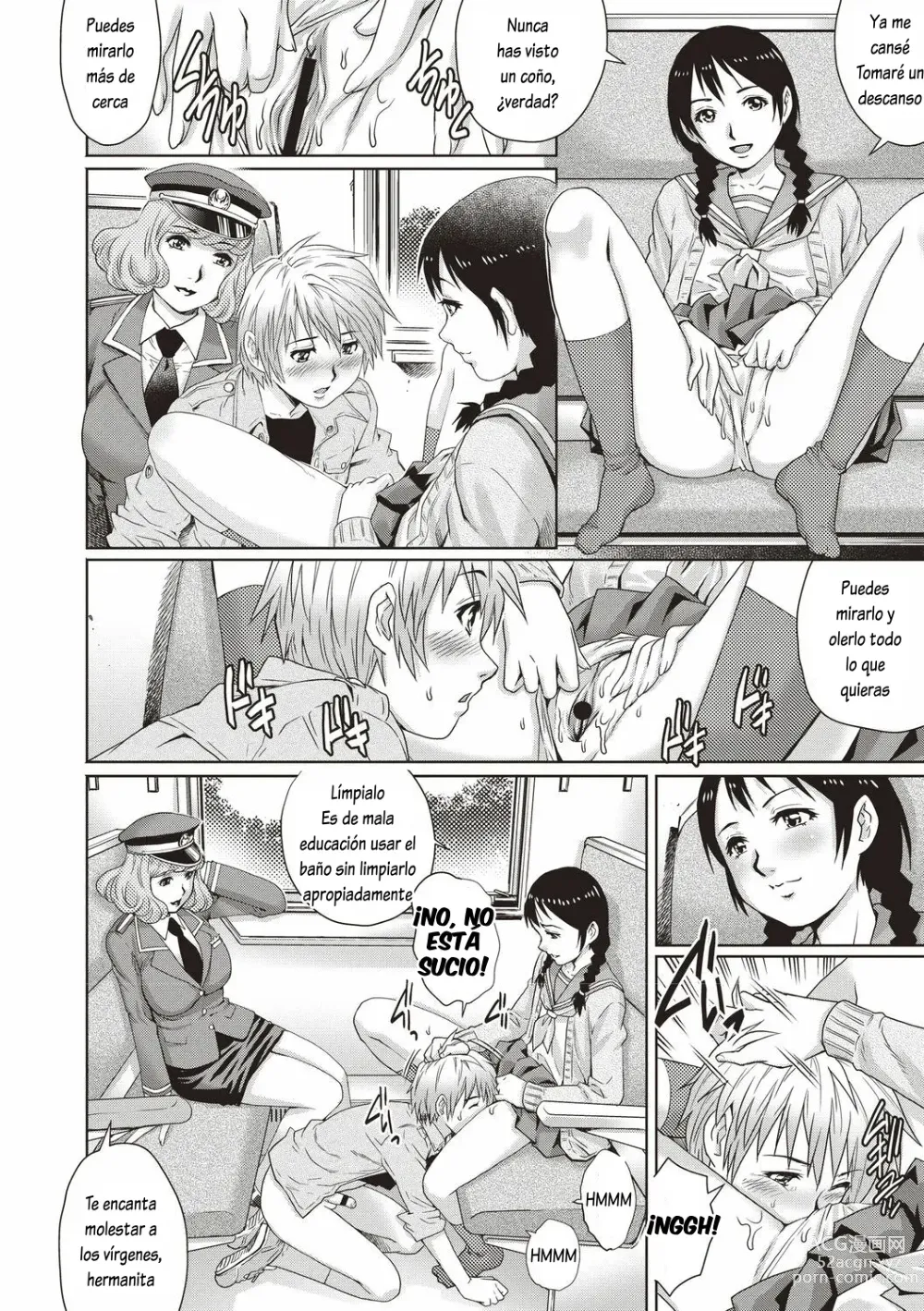 Page 4 of manga Doutei Tetsudou
