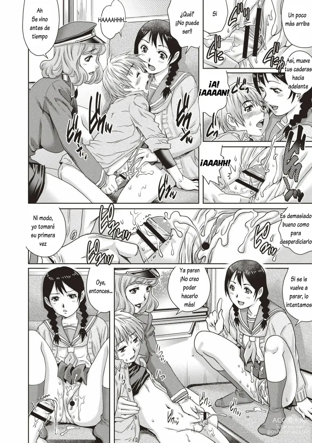 Page 6 of manga Doutei Tetsudou