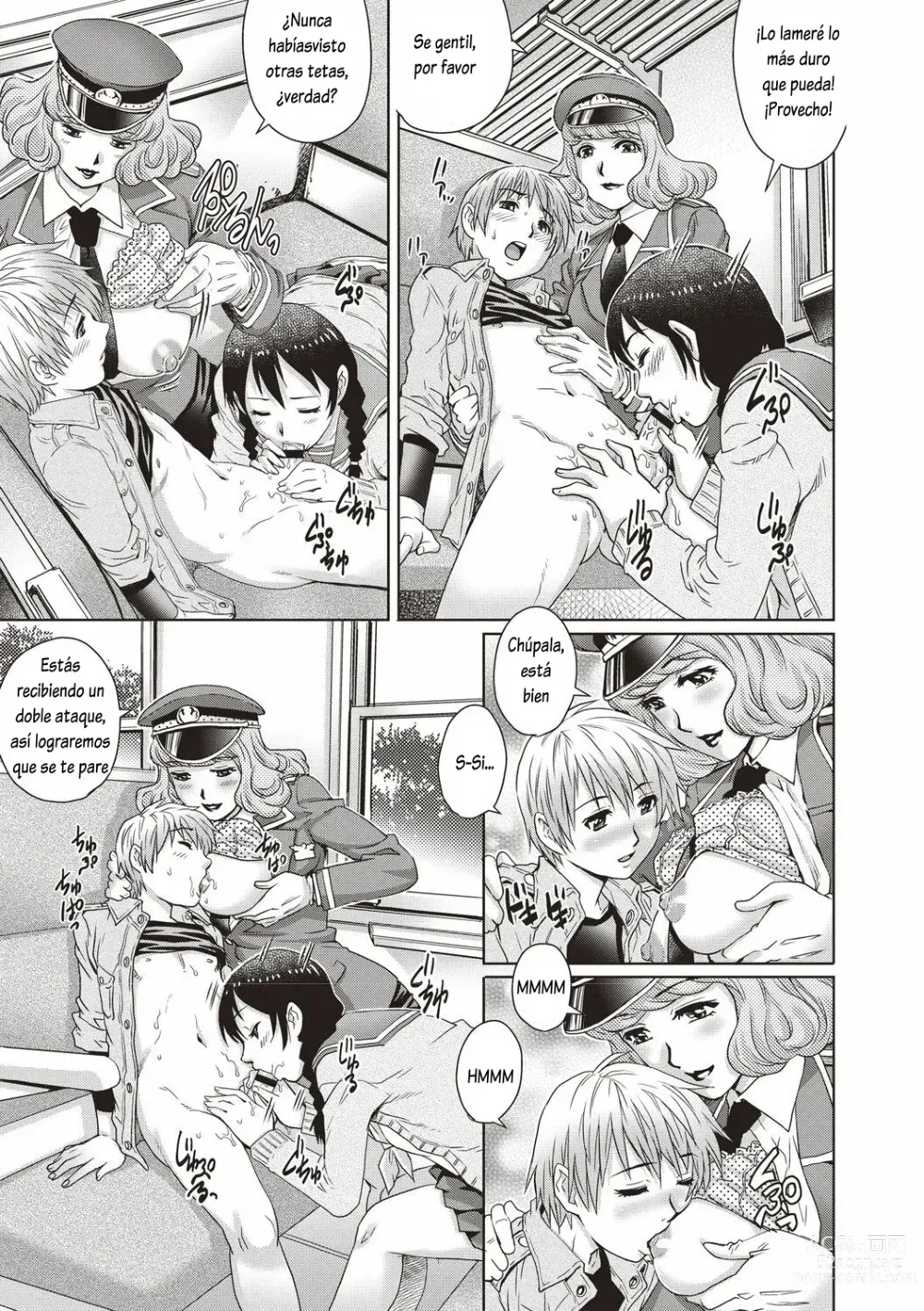 Page 7 of manga Doutei Tetsudou