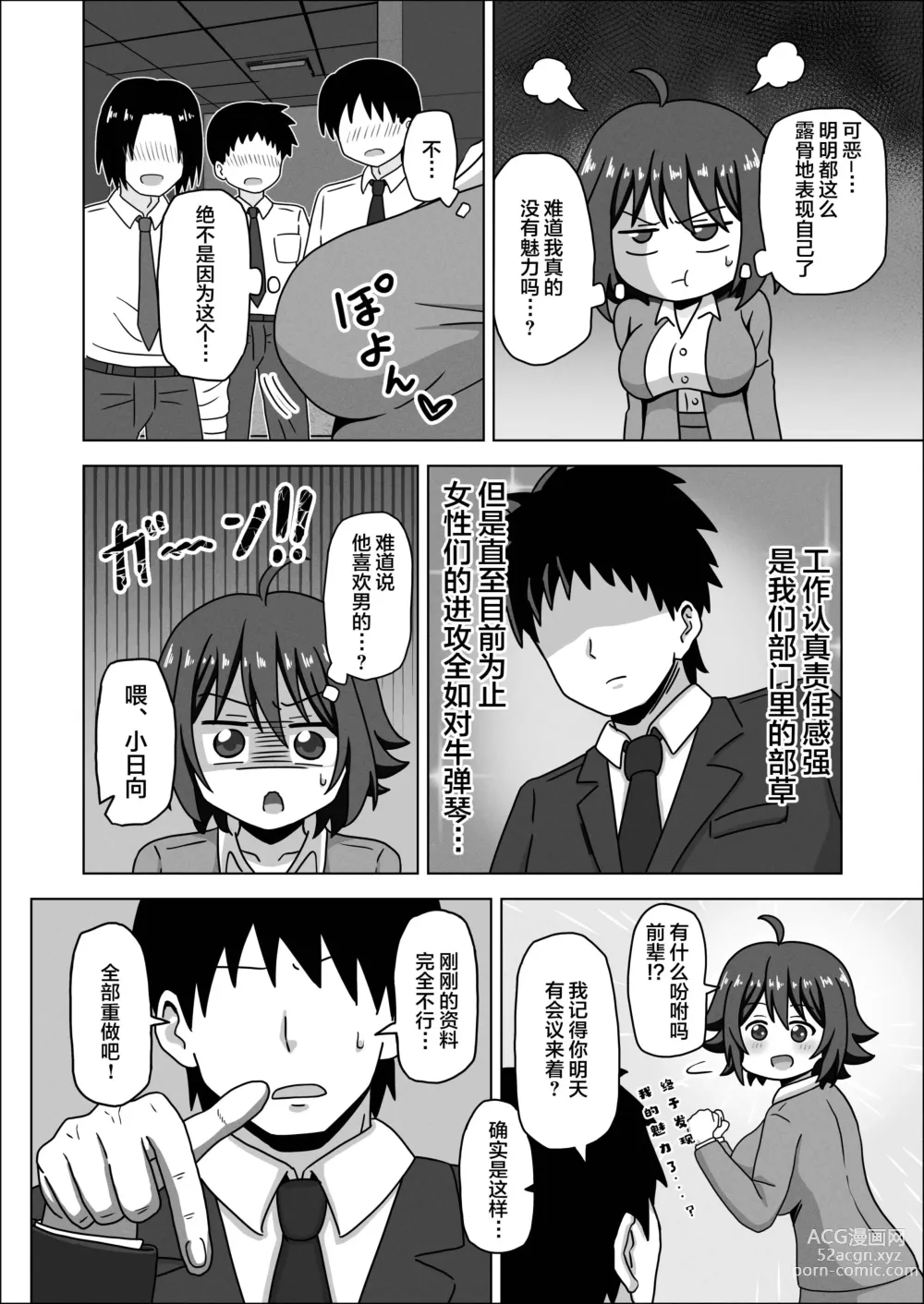 Page 4 of doujinshi Kouhai no Ashi de Gachi Boki Shite Hazukashikunainsu ka? Wara