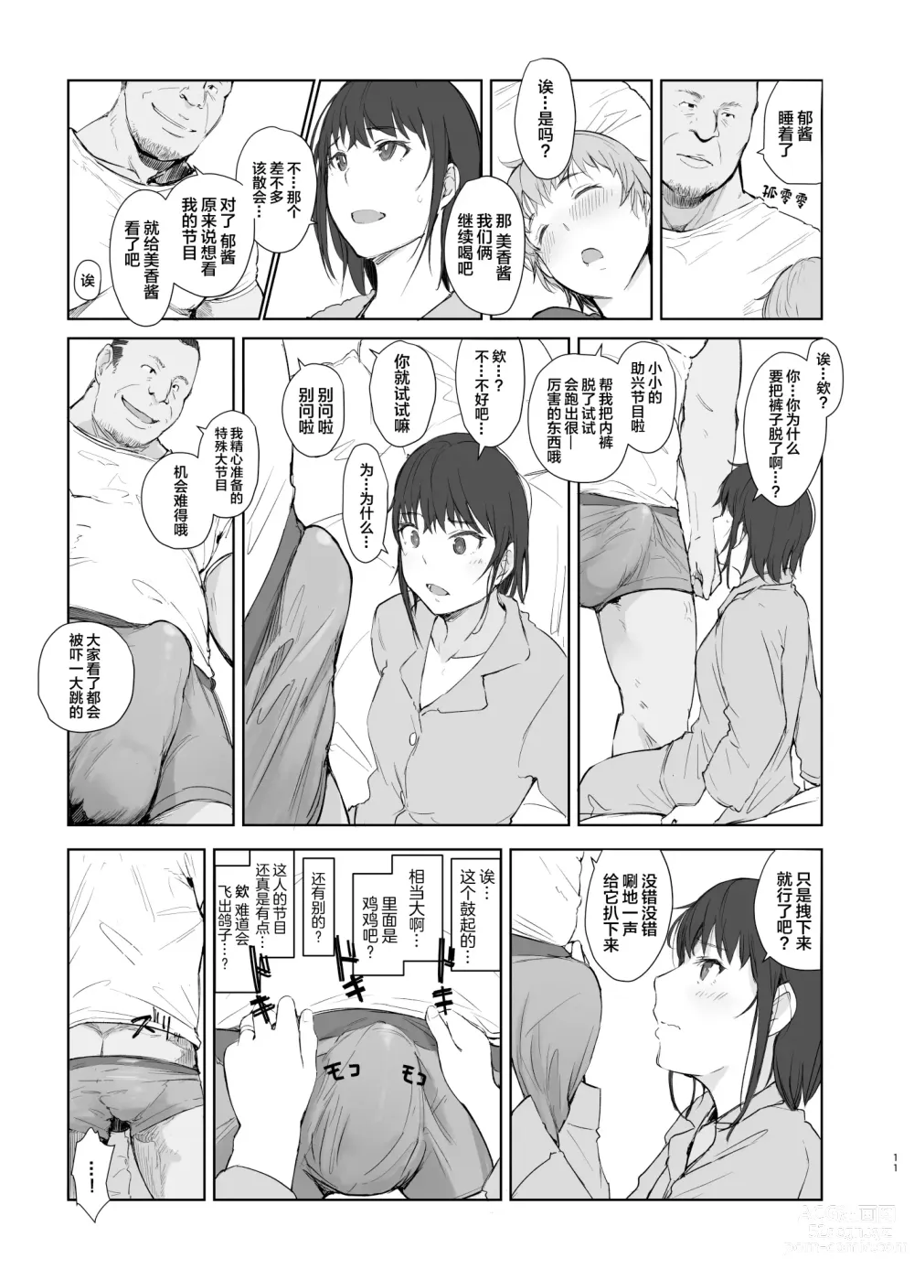 Page 10 of doujinshi Hitodzuma Futari NTR no Tabi
