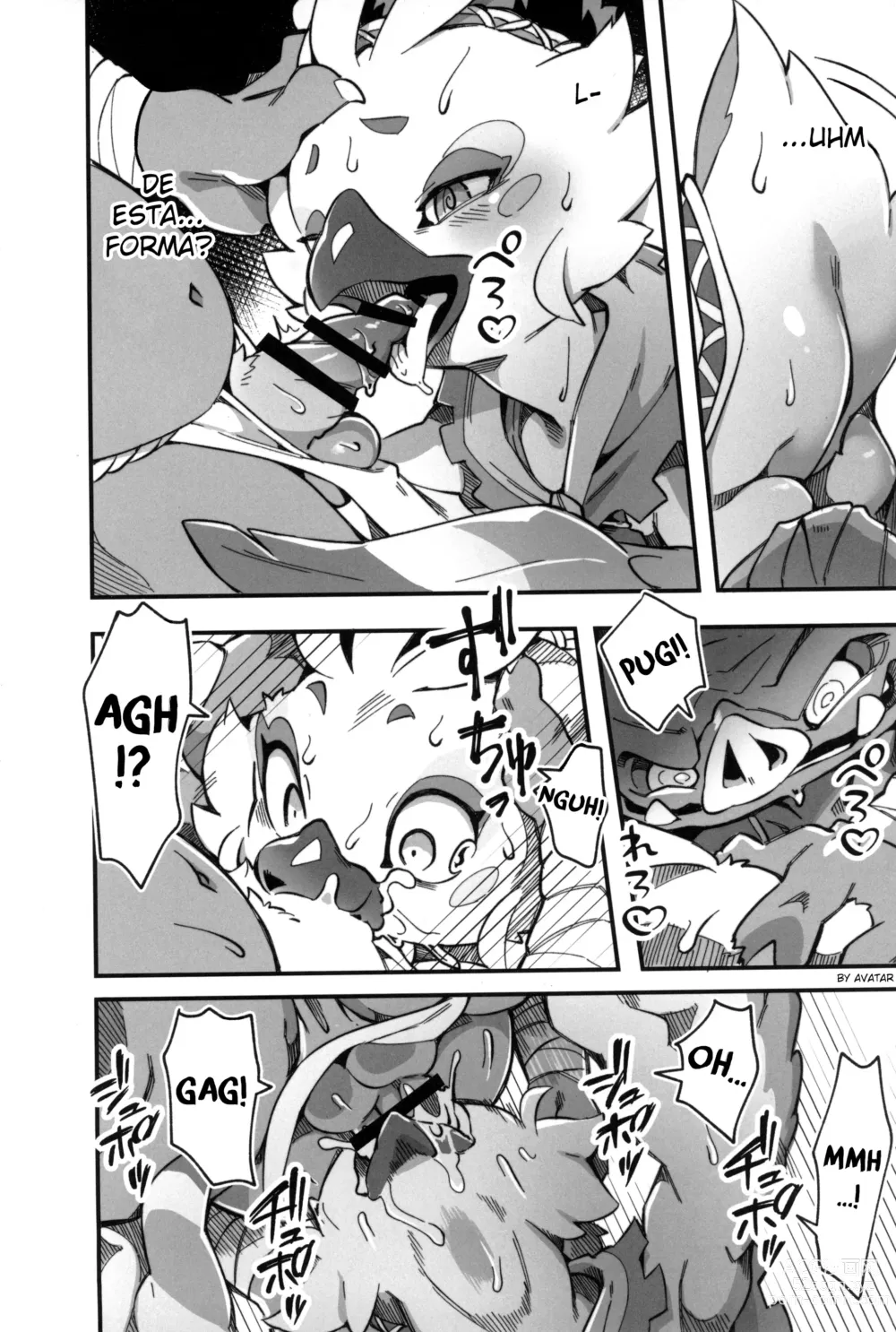 Page 10 of doujinshi Bonjiri Confusion