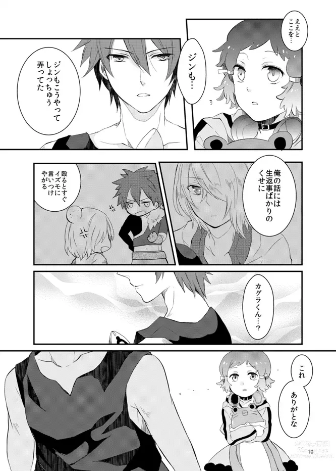 Page 10 of doujinshi say goodbye