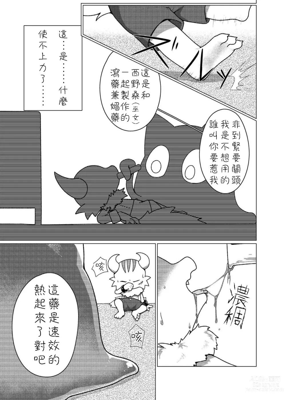 Page 8 of doujinshi Hajimete Quest