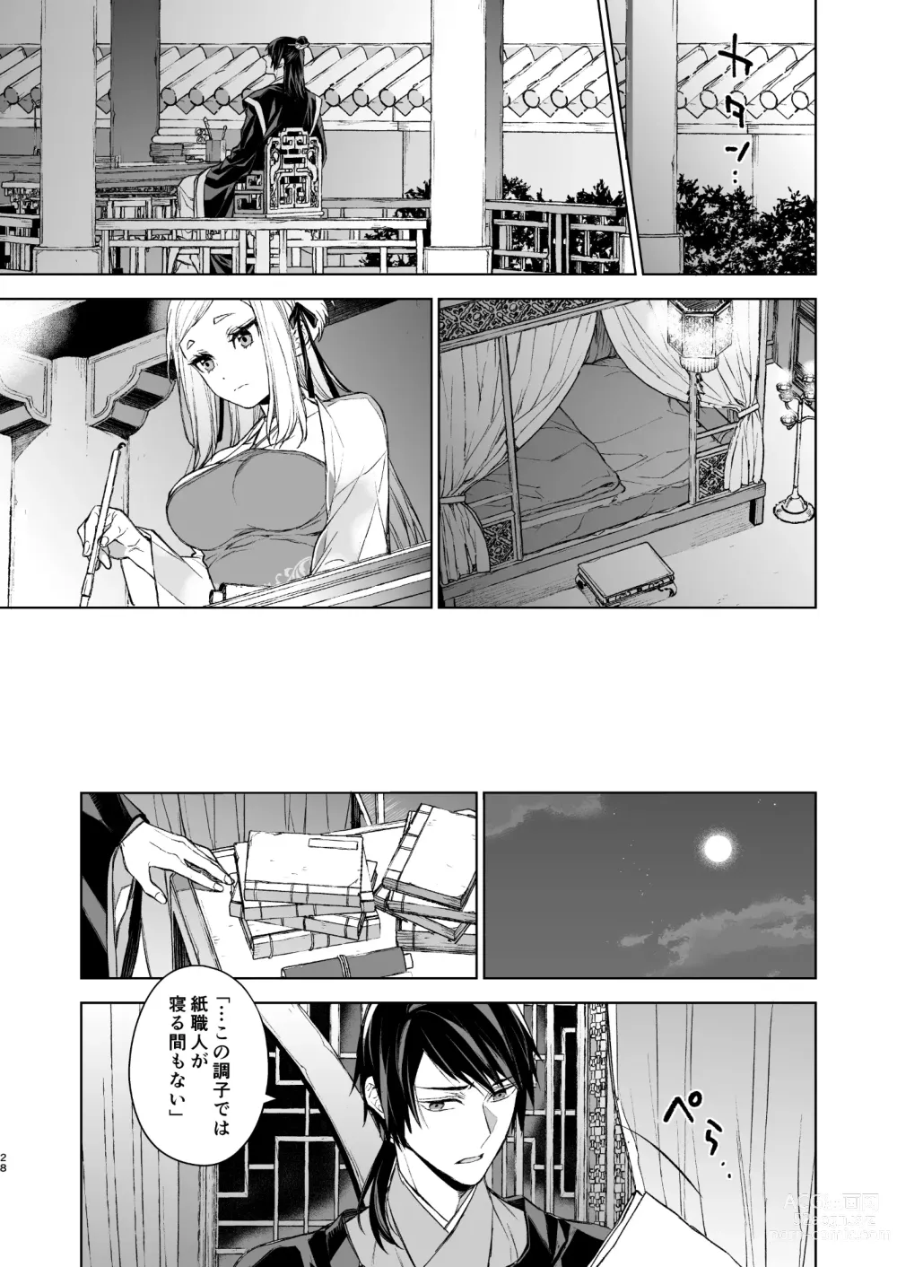 Page 28 of doujinshi Enran Keichuu Kowa Kouden