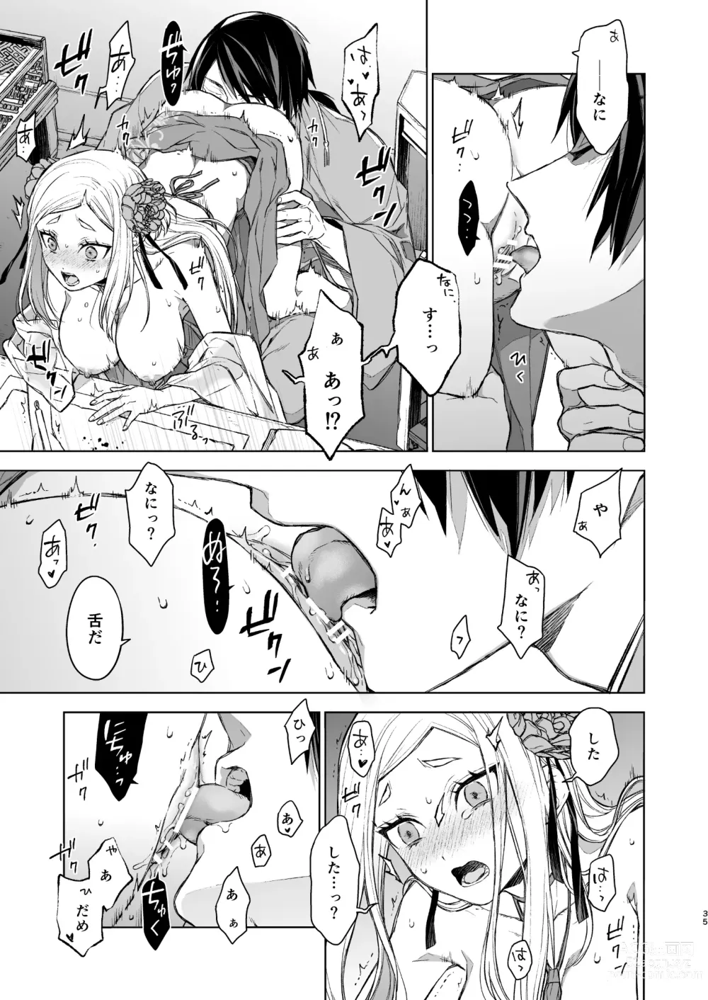 Page 35 of doujinshi Enran Keichuu Kowa Kouden