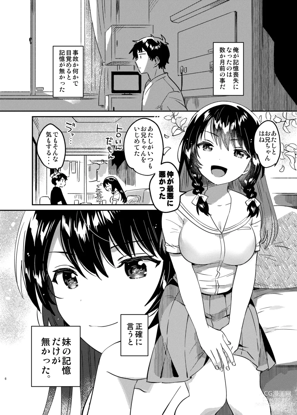 Page 5 of doujinshi Onii-chan wa Amnesia