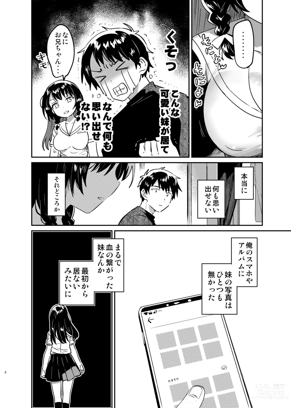 Page 7 of doujinshi Onii-chan wa Amnesia