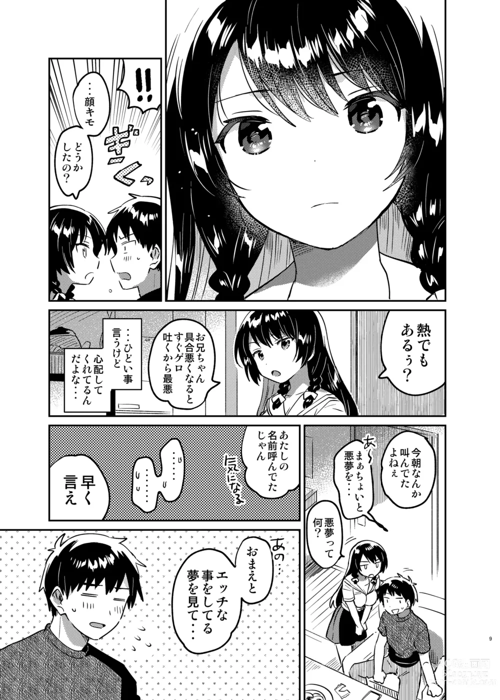 Page 8 of doujinshi Onii-chan wa Amnesia