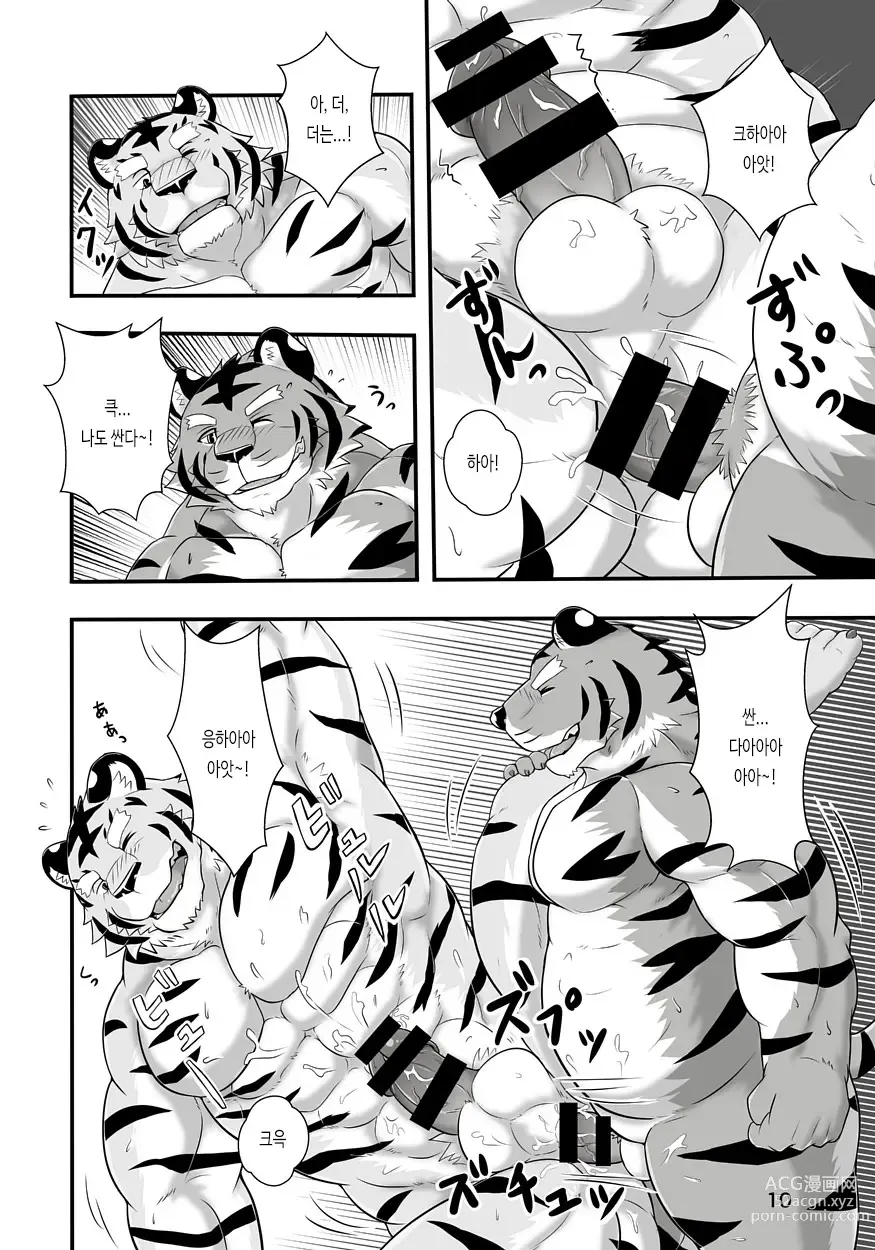 Page 10 of doujinshi 호랑이 점원 씨 1.5