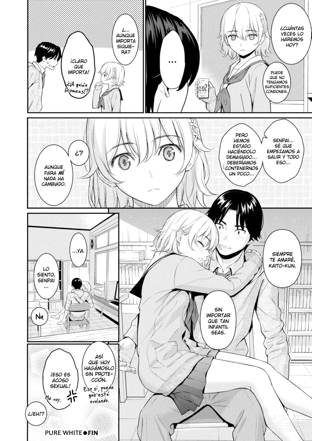 Page 22 of manga Pure White