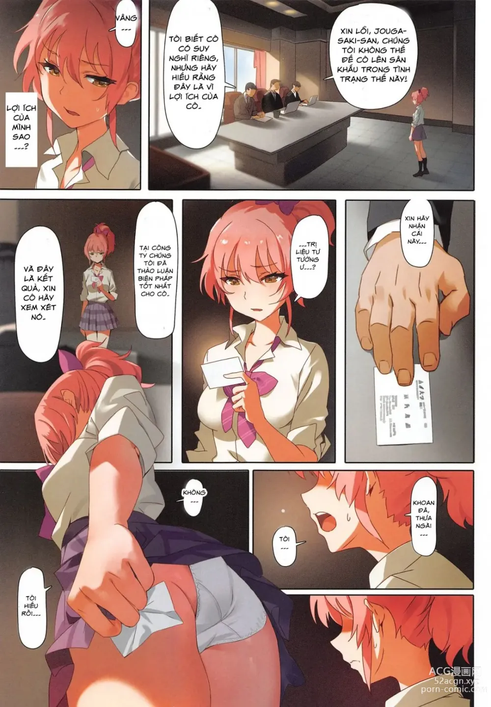 Page 33 of doujinshi THE IDOLM@STER CINDERELLA GIRLS (VIETNAMESE) 1+2