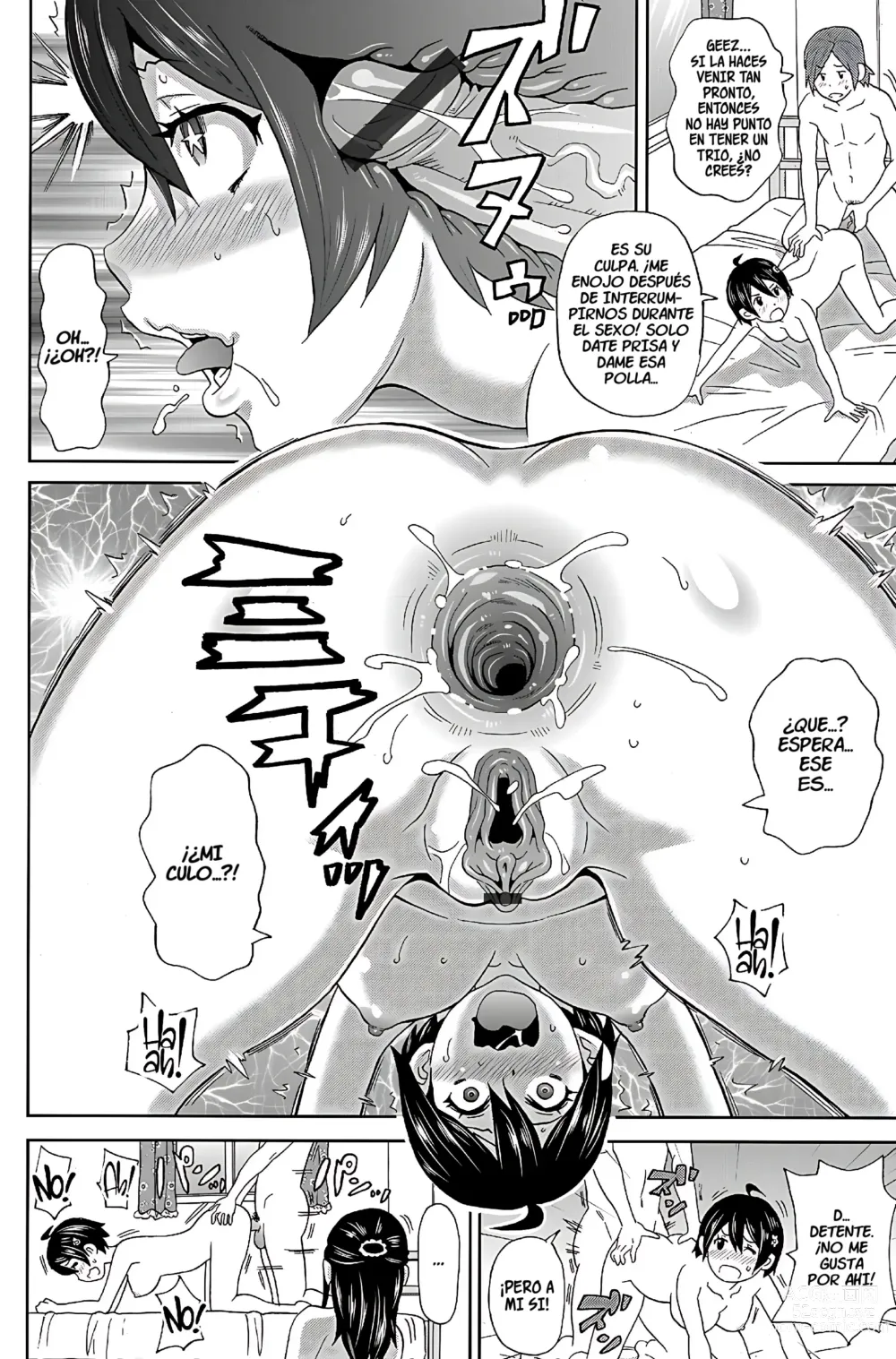 Page 16 of manga Hyper Double Cocking
