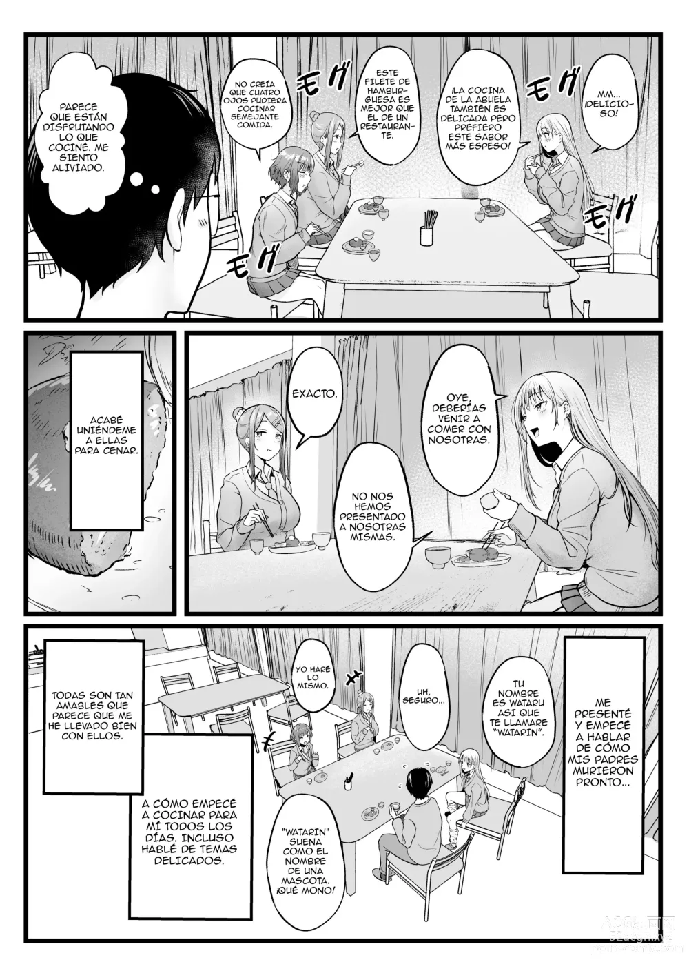 Page 8 of doujinshi Joshiryou Kanrinin no Boku wa Gal Ryousei ni Furimawasarete masu