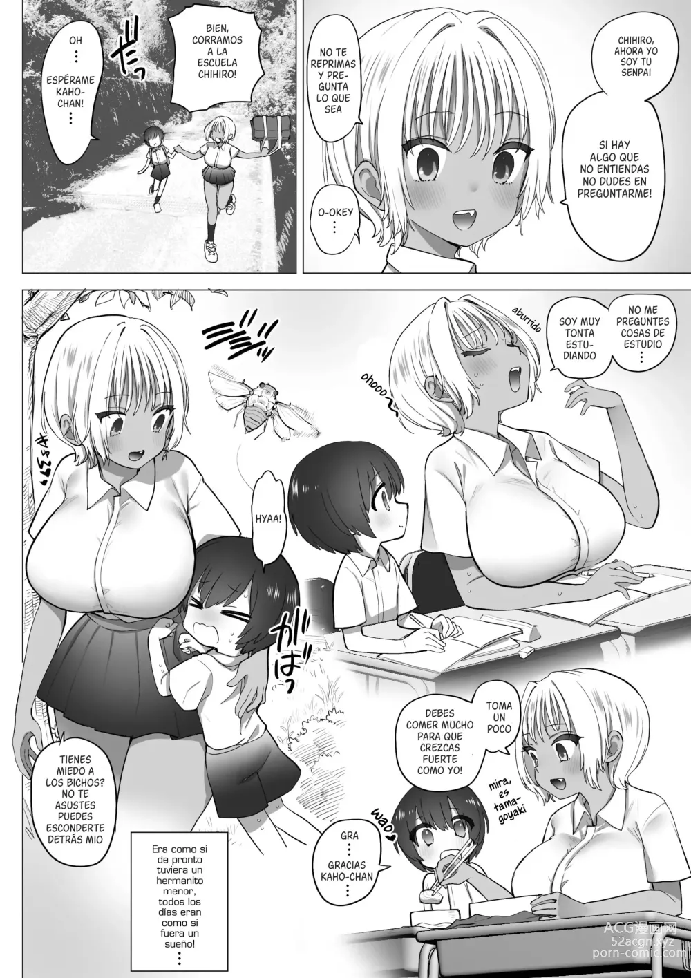 Page 10 of doujinshi Inaka no Sukebe na Kaho-chan