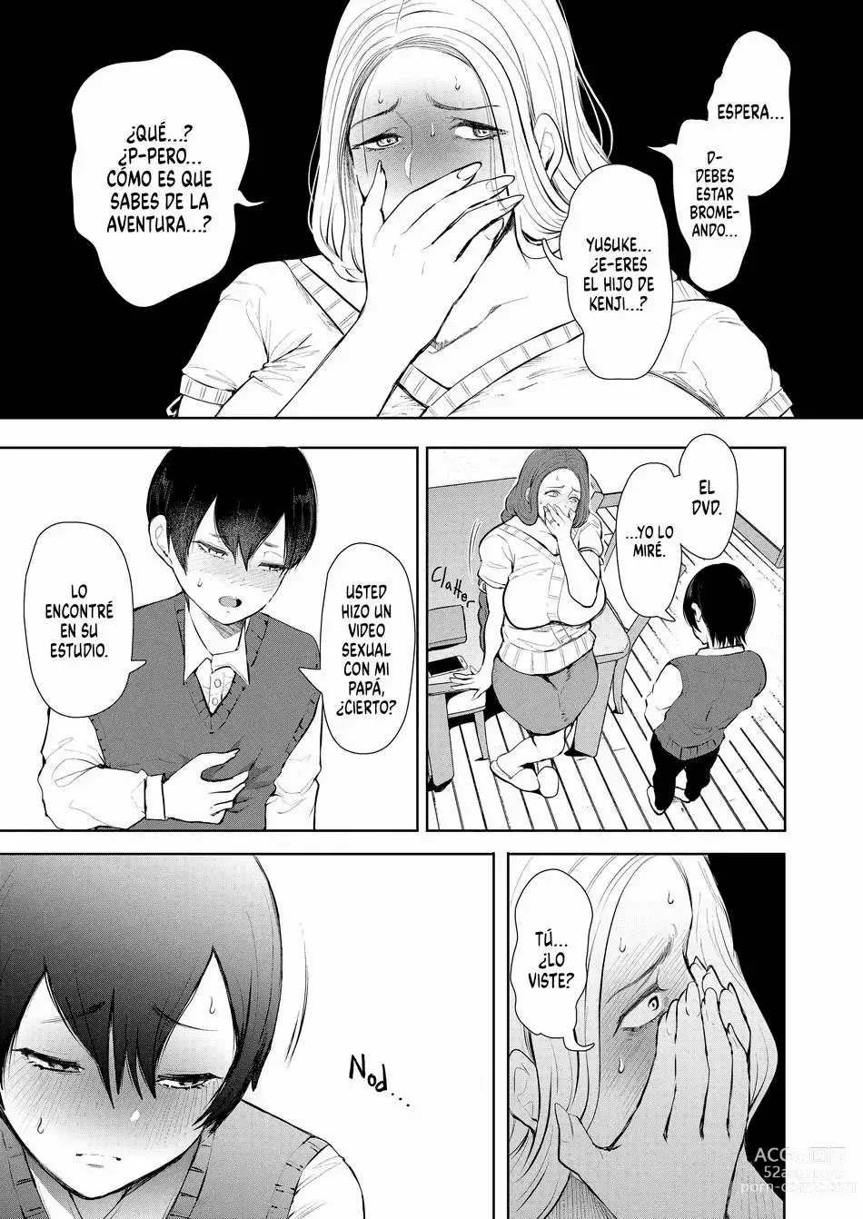 Page 14 of doujinshi El Hijo de mi Ex-Amante es el Amigo de mi Hijo (Shomu) 1-3