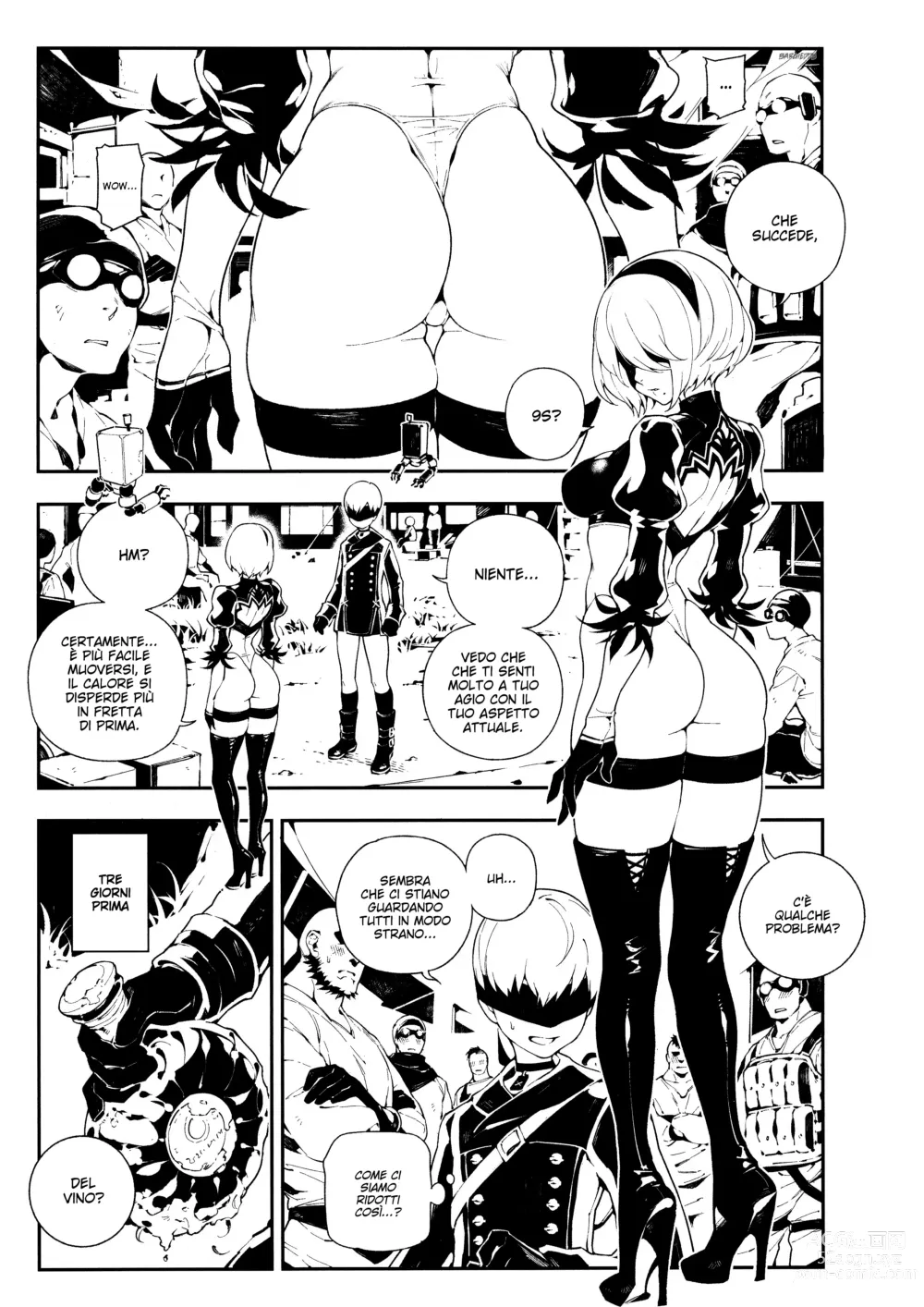Page 2 of doujinshi NieR : 2BR18 (decensored)