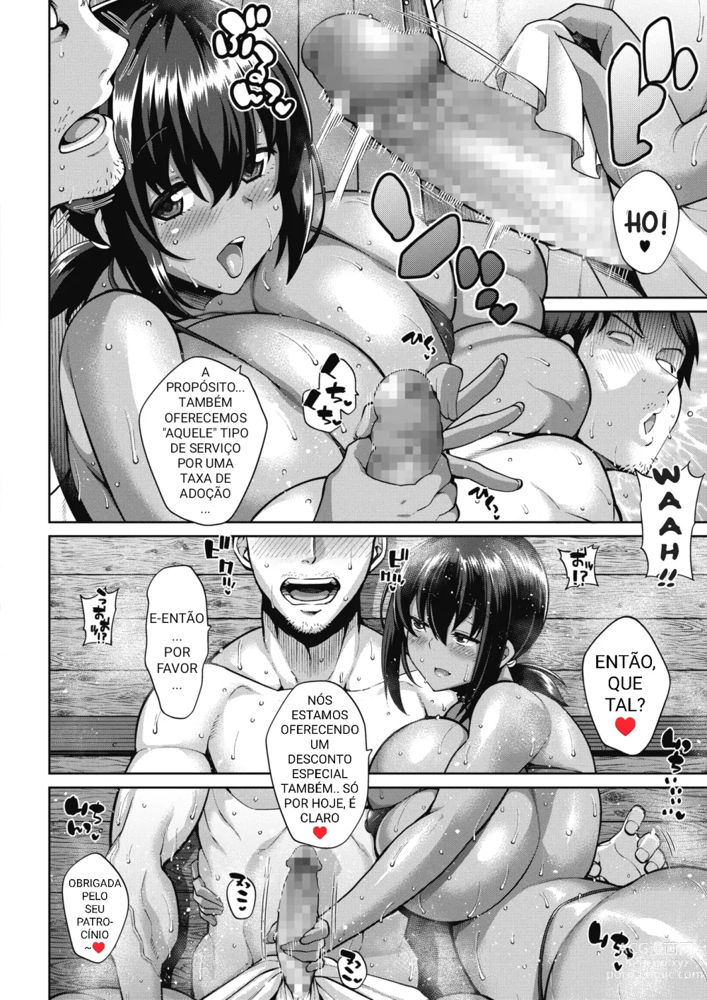 Page 6 of manga Dosukebe Sauna e Youkoso!