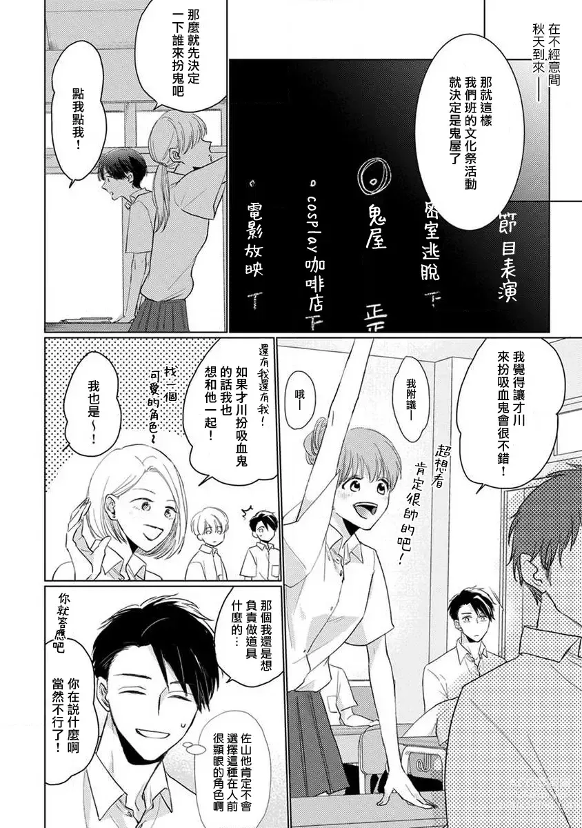 Page 10 of manga 口罩男子明明不想恋爱2 Ch. 11-19 番外“文化祭之夜” + 其他番外