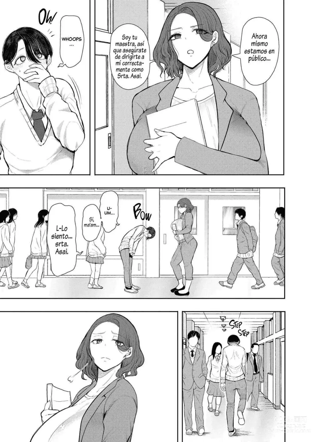 Page 8 of doujinshi Furare Jokyoushi wa Toshishita Itoko ni Kaihatsu Sareru