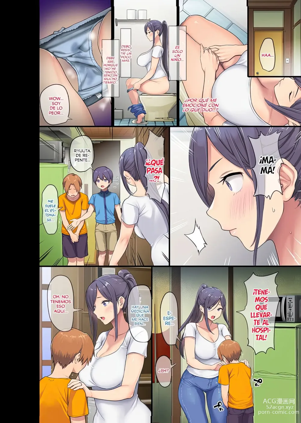 Page 5 of doujinshi Kyonyuu Miboujin to Musuko no Waruui Otomodachi (decensored)