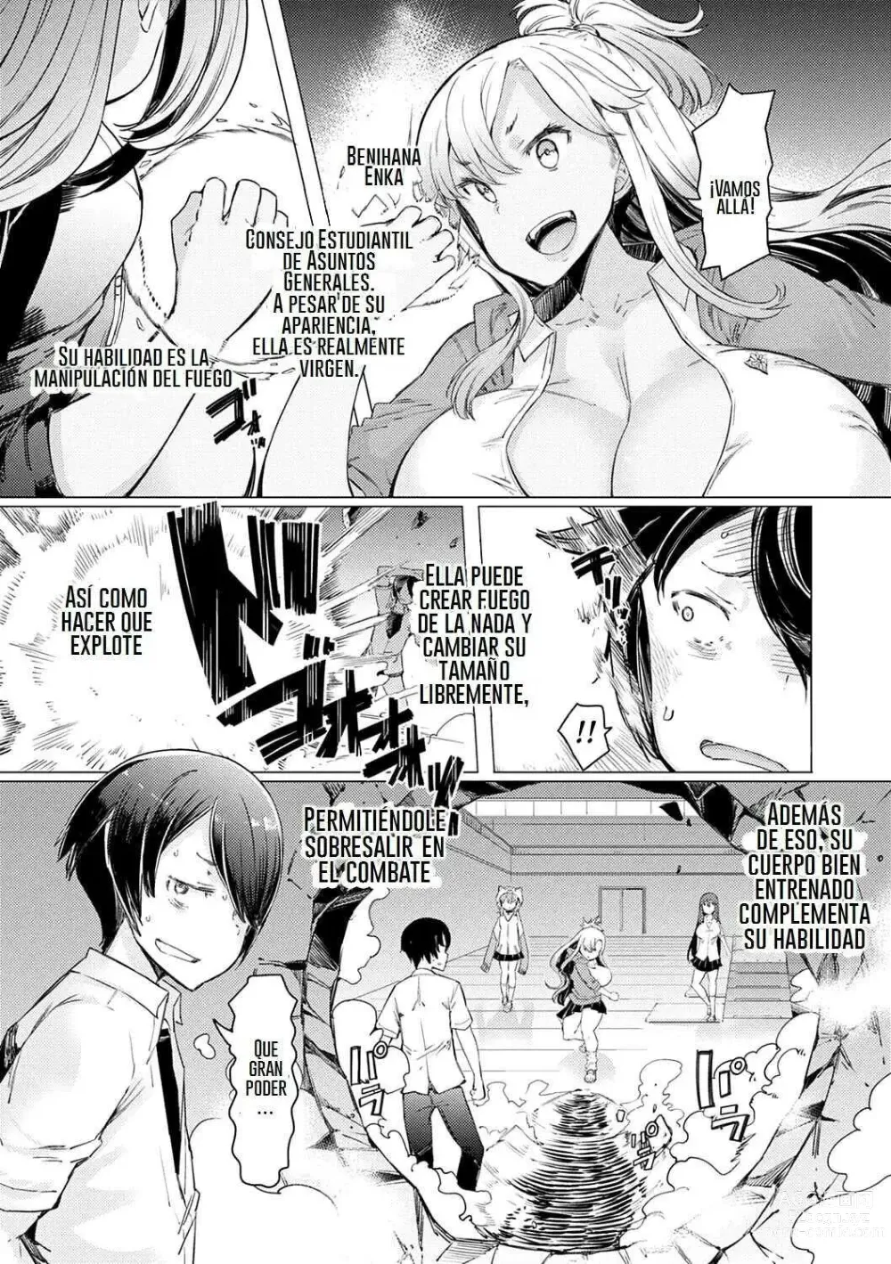 Page 130 of manga Noryoku Gakuen Gekokujo ~Boku ga Gakuen o Seisu made (Hasta que conquiste la escuela) Ch. 1-9~