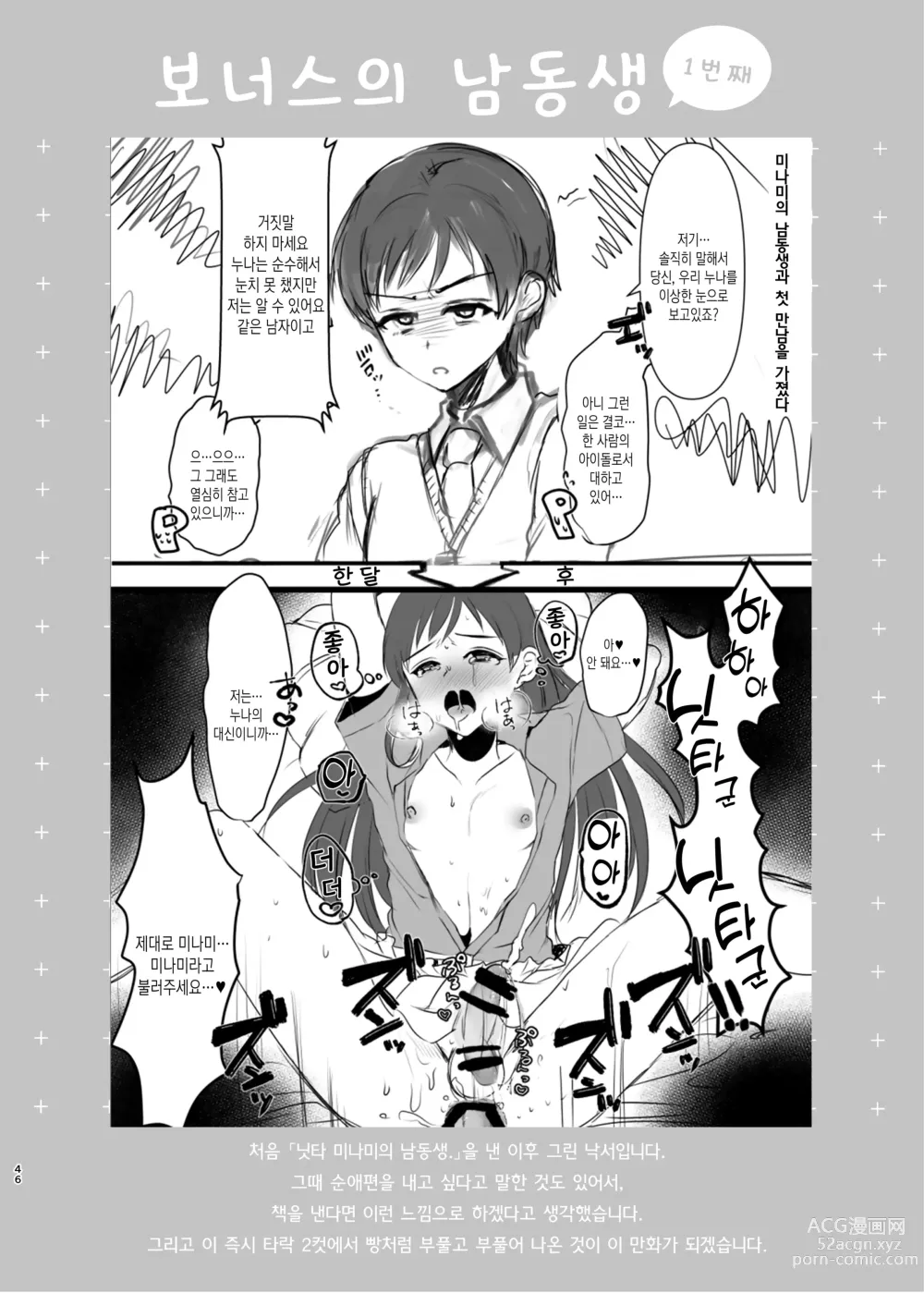 Page 2 of doujinshi 닛타 미나미의 남동생. 오마케
