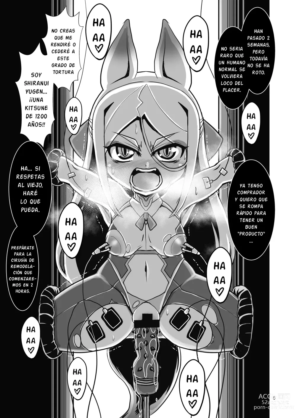 Page 4 of doujinshi Mesu Death Acme Zecchou Zetsumei