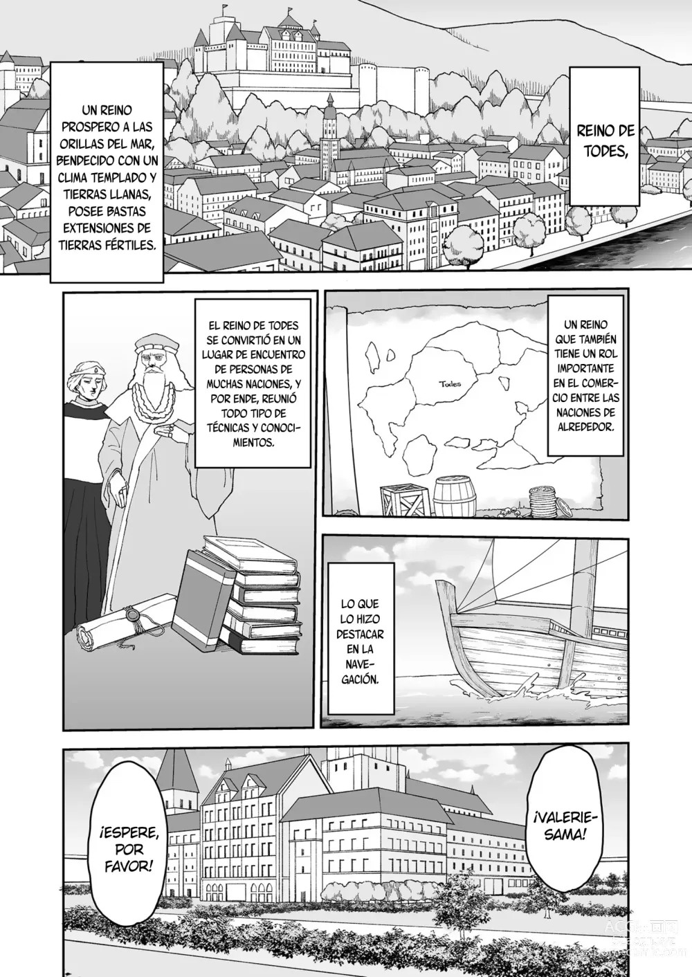 Page 3 of manga Valerie Monogatari ~Oujo-sama wa Yaritai Houdai!?〜CAP01
